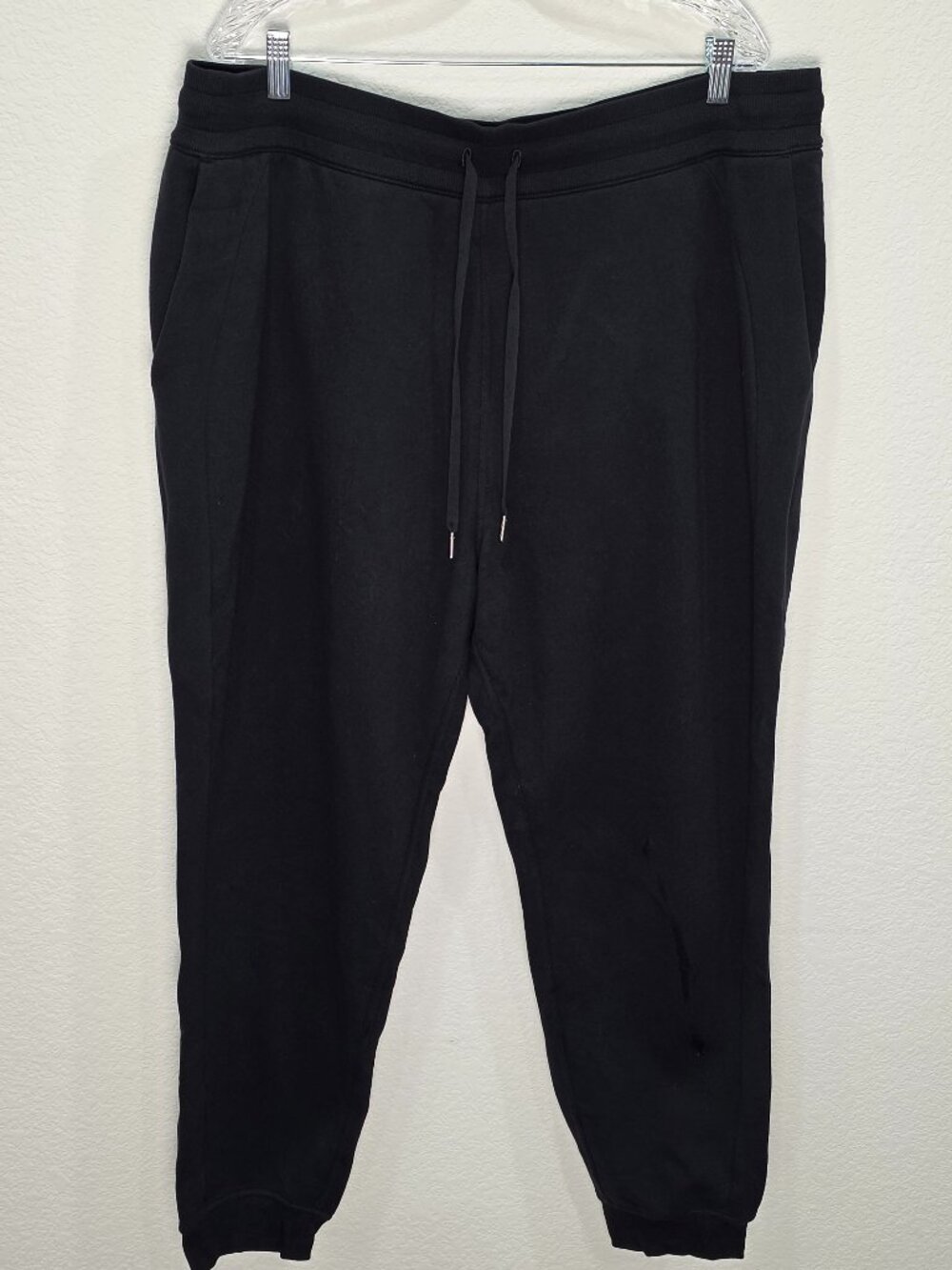 Lululemon Scuba High-Rise Jogger Pants Black Size 20 LW5CVAS